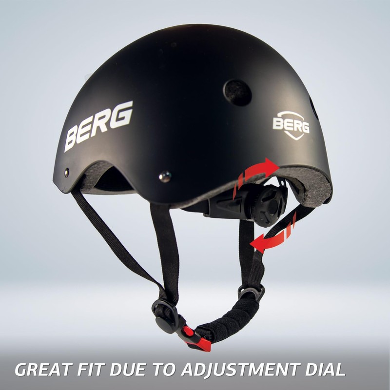 BERG Unisex-Baby Helmet, Black, S