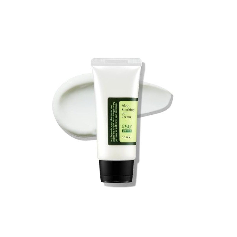 COSRX - Crema solar calmante con aloe SPF50 PA+++, 50