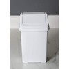Wham Swing Bin - White, 8 Litre(Pack of 3)11739 x