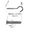 Hooks Heavy Duty Large Screw for Hanging Washing Line Indoor