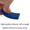 Runseaway 6Pcs 2” Small Rubber Handheld Squeegee for Vinyl Installation,