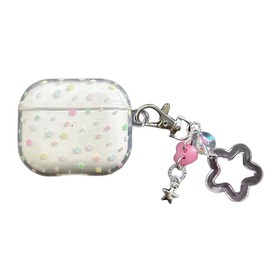 SCQYCWA for AirPods 4 (2024) Case,Cute Pattern Design Headphone Cover,Fashion Originality Headset Cases for Girls Women (Colour)