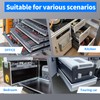 SLIDEWAY 260 Lbs Heavy Duty Drawer Slides 1 Pair 8