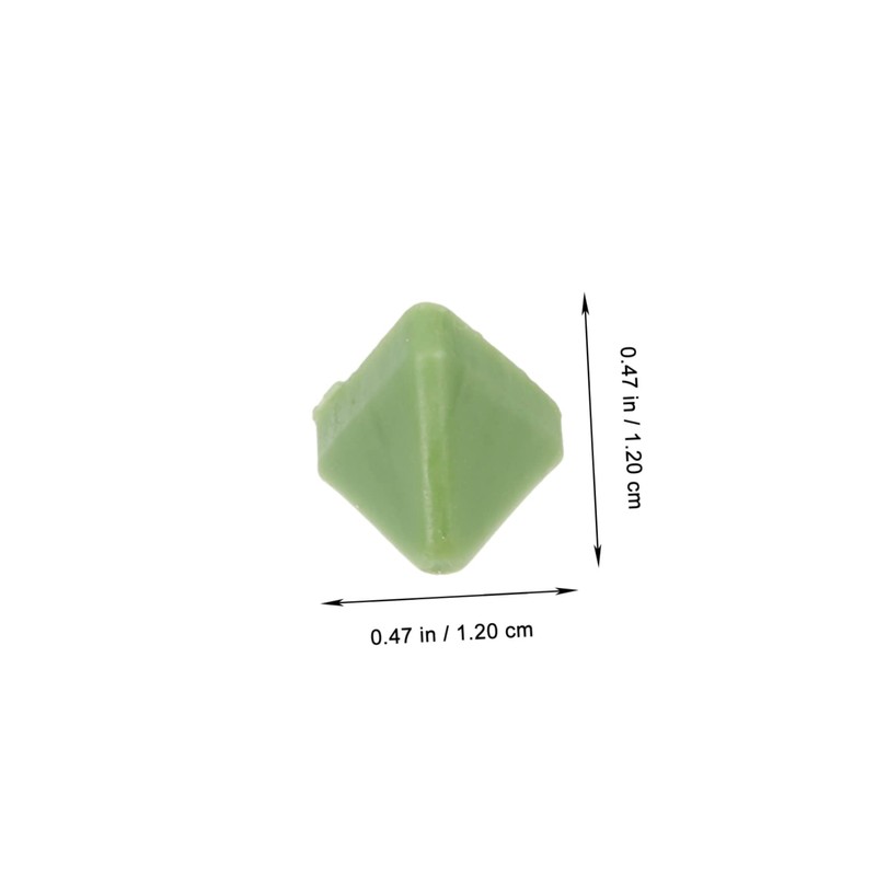 KONTONTY 1 Set Triangle Abrasive Polishing Media for Tumbling Supplies