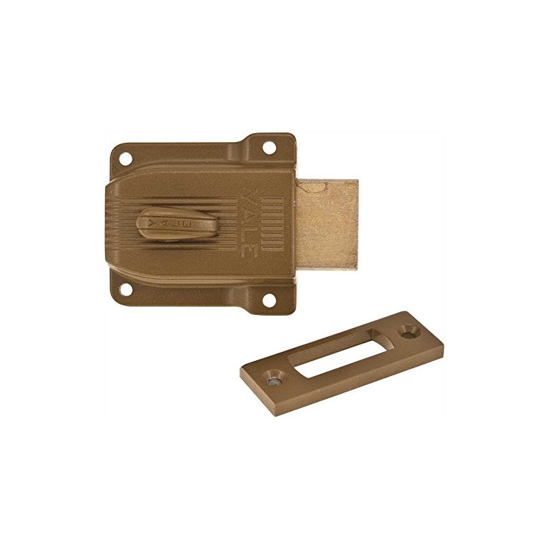 Yale 112 Rimlock, Heavy Duty Deadbolt w/Thumbturn