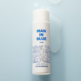 Nature Republic Men's Skin Men's Skin Nature Republic Men in Blue Toner 150ml / 남자스킨 남성스킨 네이처리퍼블릭 맨 인 블루 토너 150ml