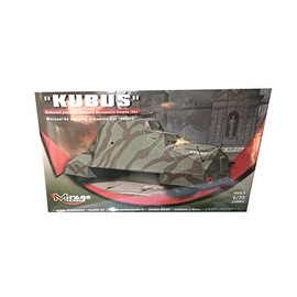 Mirage Hobby 724001 44 – Model Kit Cube Warsaw Uprising Armoured Car