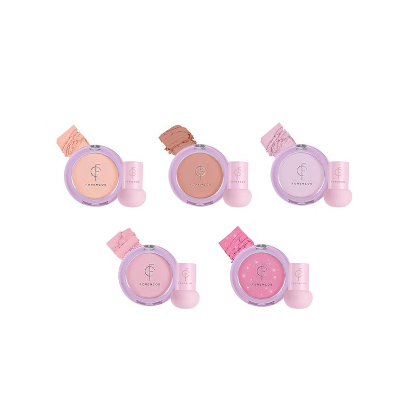 FORENCOS Pure Blusher 5g [Spring Velvet Edition], Color:08 Fog