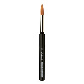 Da Vinci Series 1573 Cosmotop Spin Pincel de rosca para acuarela, versión portátil, Talla 12, 1 uds. por paquete