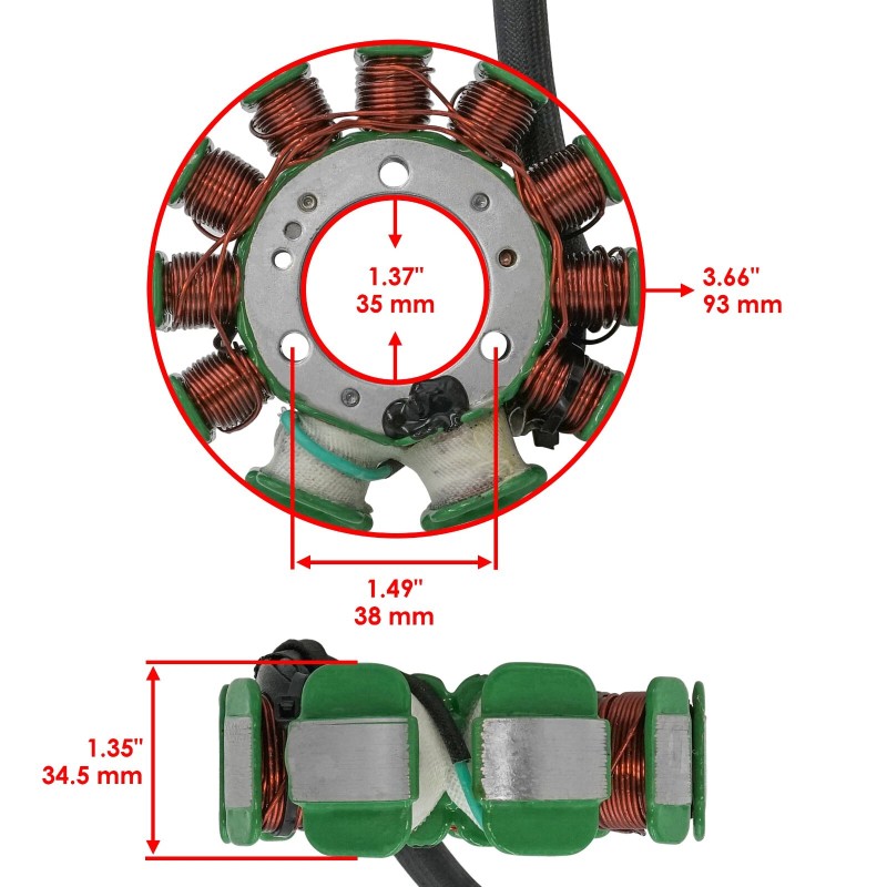 Celox Stator & Gasket for Honda CMX250 C CMX250C Rebel