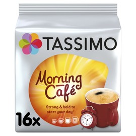 Tassimo Morning Café Coffee Pods, Pack of 16
