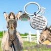 WSNANG Donkey Gifts Donkey Keychain for Donkey Lovers Gift Farm