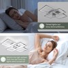 Acrylic Modern LED Ceiling Light, Square LED Flush Mount Ceiling