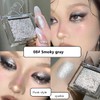 KARLOR Eyeshadow Shimmering Metallic Silver Mother of Pearl Eyeshadow Glitter