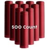 Metallic Ruby Red PVC Shrink Capsules-500 Count