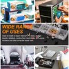 Rustark 293Pcs Computer Screws Assortment Kit Motherboard Standoffs Screws Set