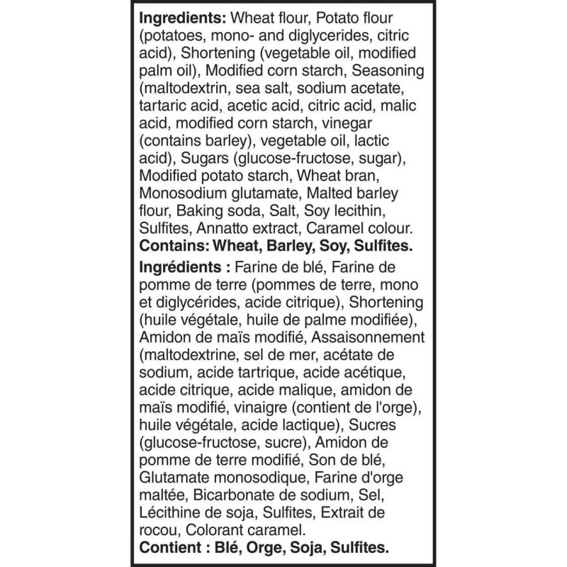 Christie Crispers, Salt & Vinegar Crackers, 145g/5.1 Ounce