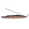 Metal Incense Stick Holder Leaf Incense Burner with Frog Snail