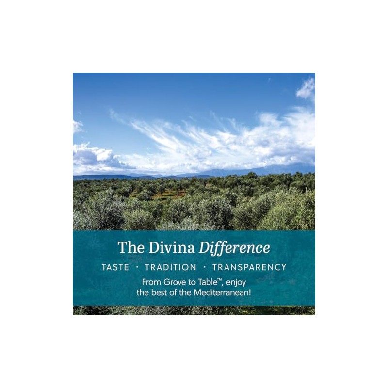 DIVINA Organic Greek Olive Mix, 6.35 oz