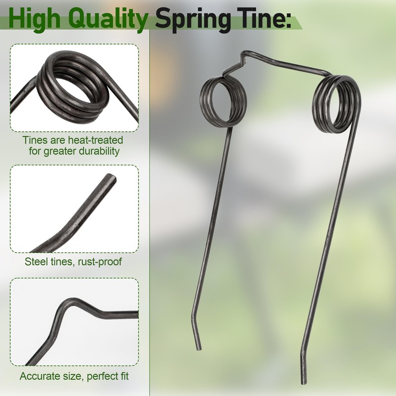 Pulems 46761 Dethatcher Replacement Spring Tine for Agri-Fab Lawn Sweeper,