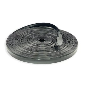 Brickyard Automotive 3/4" x 50 ft BLACK Vinyl Trim Molding Screw Cover RV Boat Camper Trailer 0.75"