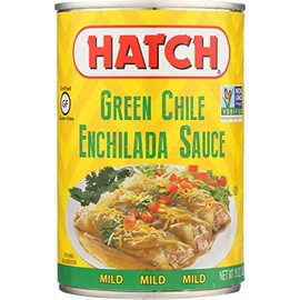 Hatch Green Chile Enchilada Sauce, Mild, 15-Ounce Can (Pack of 12)
