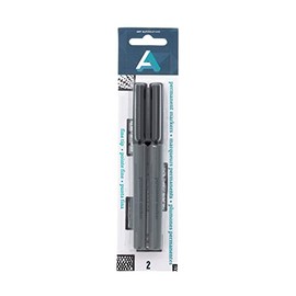 Art Alternatives Permanent Marker, 2-Marker Set, Black