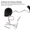 Inflatables Air Blower Christmas Inflatable Blower Pump with 3 White