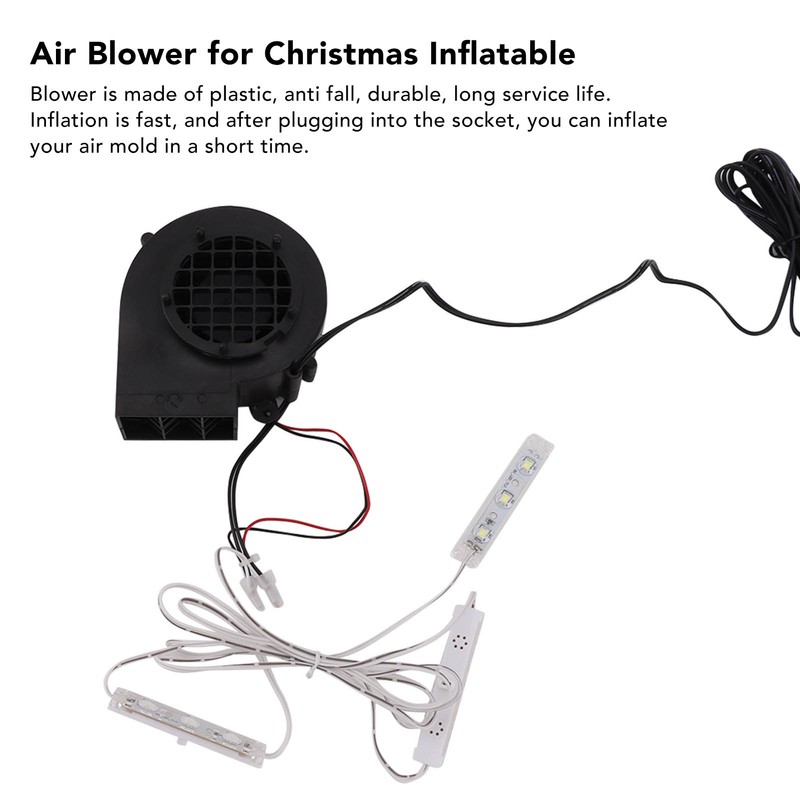 Inflatables Air Blower Christmas Inflatable Blower Pump with 3 White