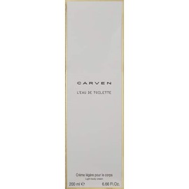 Carven L'eau De Toilette Light Body Cream, 6.66 oz