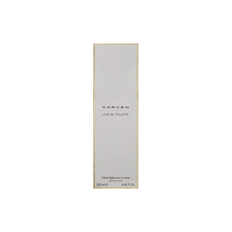 Carven L'eau De Toilette Light Body Cream, 6.66 oz