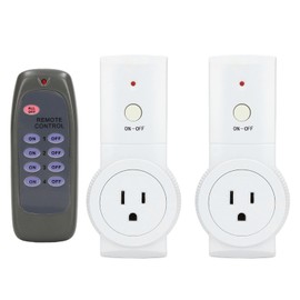 Remote Control Outlet Power Socket Receptacle   for Light Conditioner