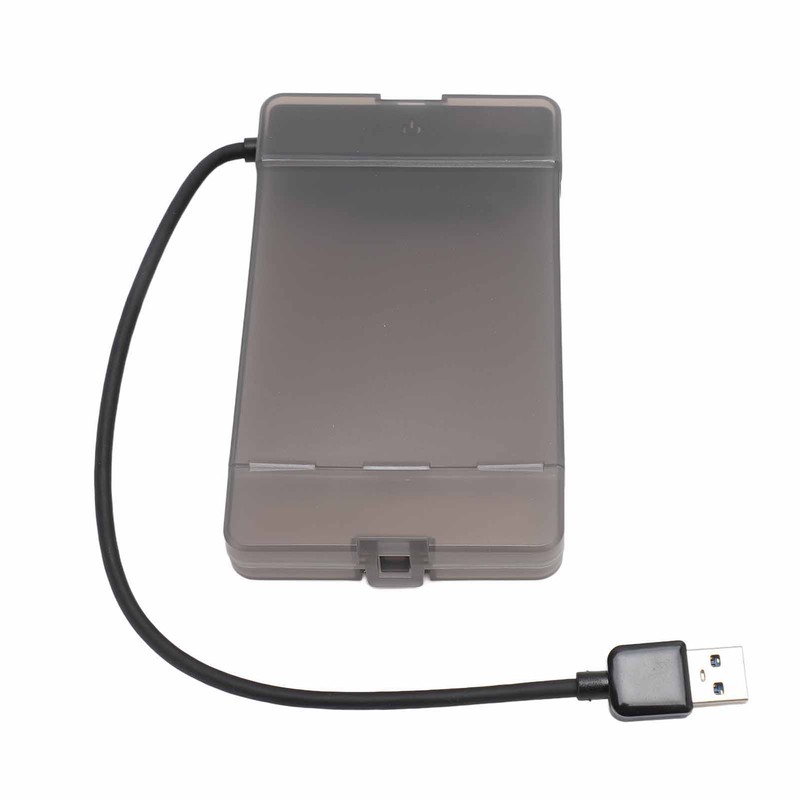 USB3.0 2.5 Inch SATA Hard Drive Enclosure 5Gbps Clear External