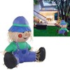 Inflatable Boy Decoration Built in LED Light Waterproof Harvest Scarecrow