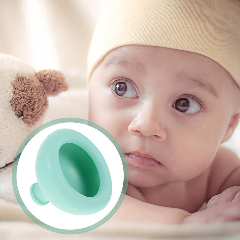 DOITOOL Chest Percussion Cup Baby Palm Chest Cup Massager Silicone