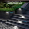 LEONLITE 12 Inch LED Hardscape Lighting, Update Retaining Wall Lights,