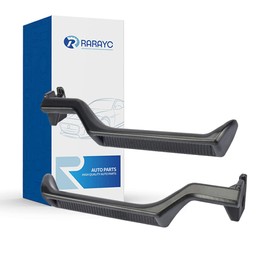 RARAYC - Manija de puerta interior | Reemplazo para Ford Bronco F150 F250 F350 F53 F59 F800 1987-1999 | Par delantero trasero izquierdo del conductor y del pasajero reemplaza # 77177, 77178