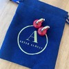 ASTER ALHEL√ç - Goldohrring oder Versilberte Ohrringe Hoops Damen mit