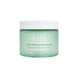 Dalba 달바 데일리 마일드 시카 카밍 패드 50매 165ml Dalba Daily Mild Cica Calming Pad 50 Sheets 165ml