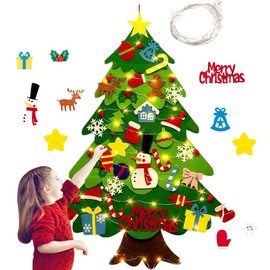 Christmas Tree Felt Christmas Tree Children Felt Decoration Christmas Tree Felt Christmas Tree Children DIY Christmas Tree Decoration Gifts