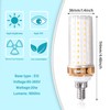 KIMROO E12 LED Bulbs 20W Candelabra LED Bulbs(4-Pack)-88 LEDs 2835