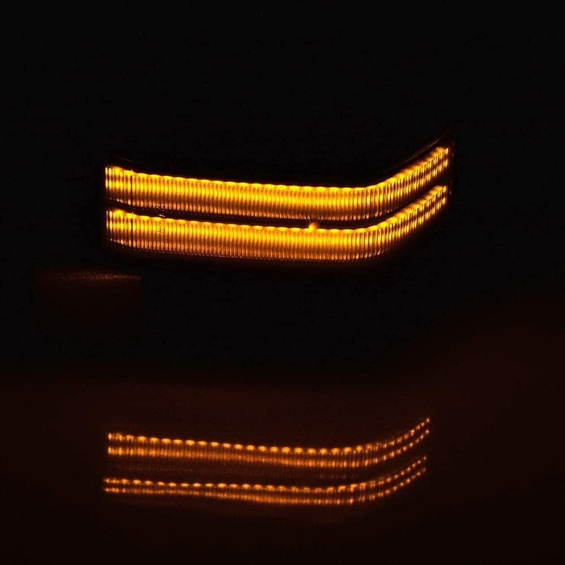 h hengyi soul Sequential Smoked LED Side Mirror Light For