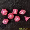 Bescon Moonstone Dice Set Peachy, Bescon Polyhedral RPG Dice Set