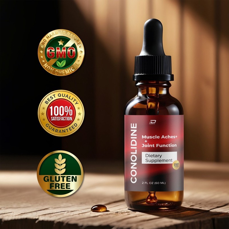 Conolidine (3 Pack) Conolidine for Pain Drops - Conolidine Joint