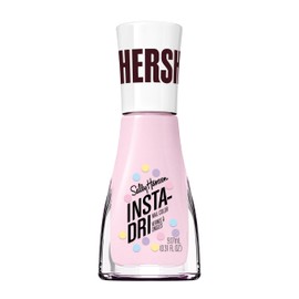 Sally Hansen Insta-Dri X Hershey's Cookies 'n' Creme Eggs, Pink Fever​, Quick Dry, Long Lasting, Streak-Free Shine, Pink Nail Polish, 0.31 fl oz.