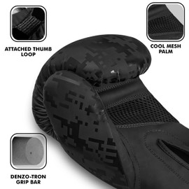 PFX Kids Boxing Gloves | 4oz,6oz Junior Sparring Gloves for Martials Arts Muay Thai Aged 6-11 Years | Lightweight Training Mitts for Kids | Durable Gear for Punching Bag Kickboxing (Black/White 4oz)