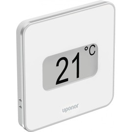Uponor Smatrix Base Style T-149 Room Thermostat with Humidity Sensor, Room Controller, White, 1087813