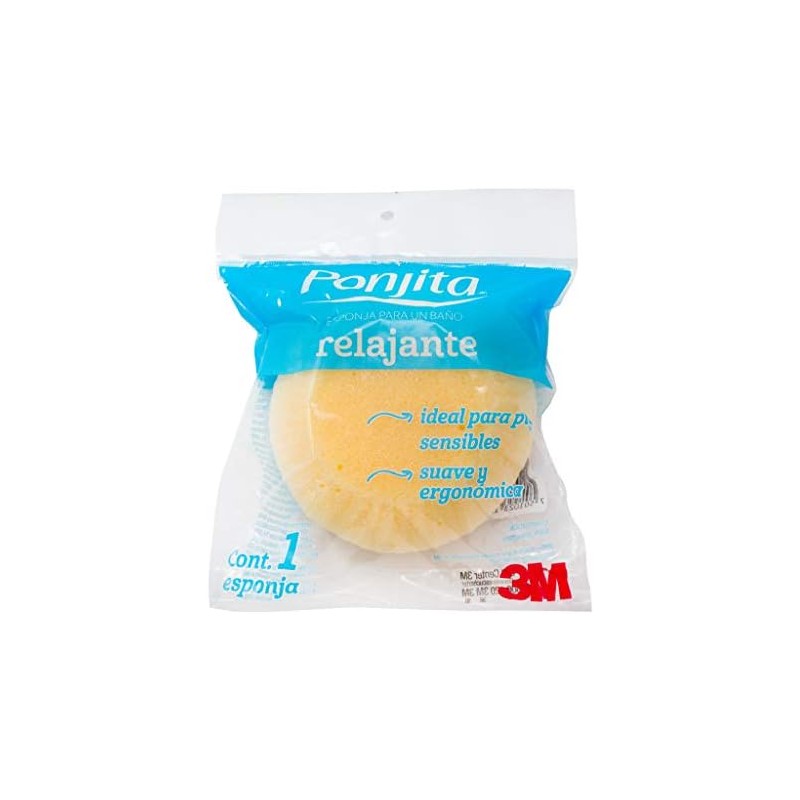 3M Ponjita Esponja Relajante (Modelo Relax), 1 count