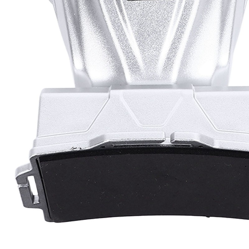 Super Bright Headlamp 90000lm Silver Rechargeable 1600mAh Battery Adjustable Headband