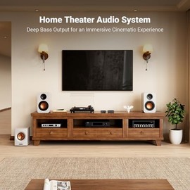 Fosi Audio TP-02 - Amplificador Subwoofer Mini Sub Bass Amp Digital Clase D Integrado Amplificador de Subwoofer TDA7498E 220Watt x1